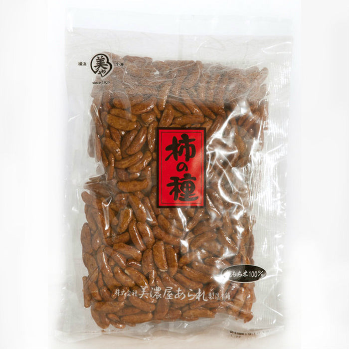 KAKINOTANE Rice Crackers Coated with Soy Sauce Made in JAPAN Minoya
