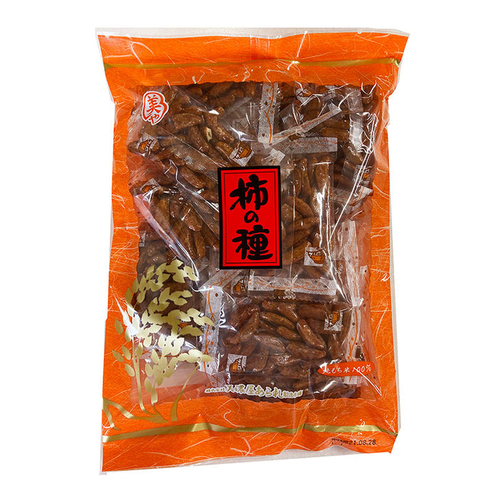KAKINOTANE Rice Crackers Coated with Soy Sauce Made in JAPAN Minoya