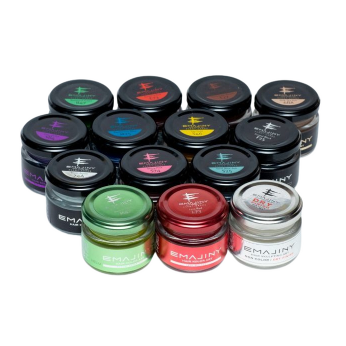 EMAJINY HAIR KOLOR WAX Easy One-Day Hair Colour Change, Made in JAPAN
