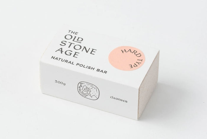 THE OLD STONE AGE - Bar & Powder Set - Eco-friendly Cleanser made from a Natural Volcanic Ash from Kagoshima