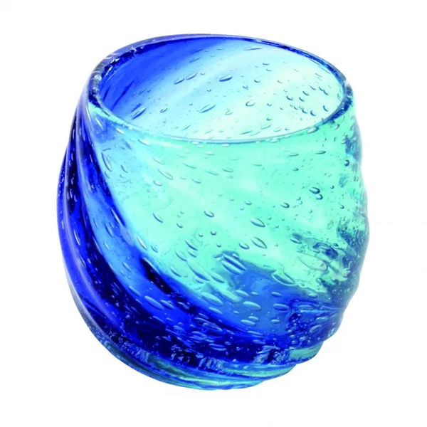 Ryukyurian Churaumi Barrel Glass From Okinawa, Japan