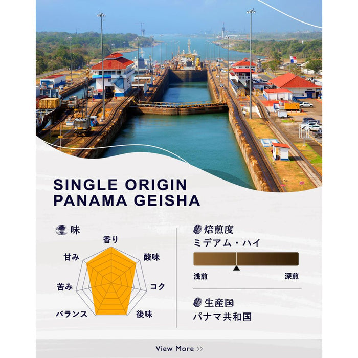 Rare Coffee Single-Origin Panama Geisha [Black Can – 80g]