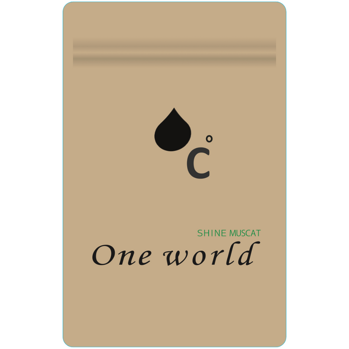 ONE WORLD Japanese Black Tea with Shine Muscat Flavor (2.5g × 10 Bags)