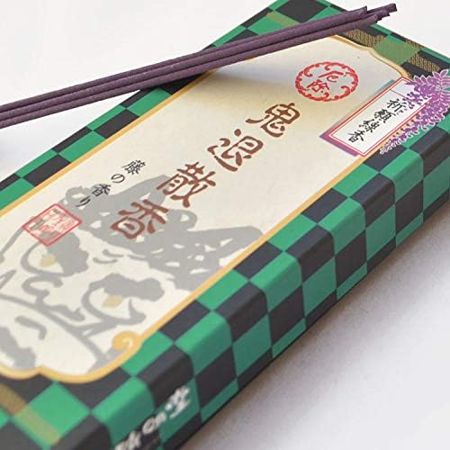 Oni-Taisan Incense -Praying Incense- Wisteria fragrance (90g) By OKUNO-SEIMEIDO