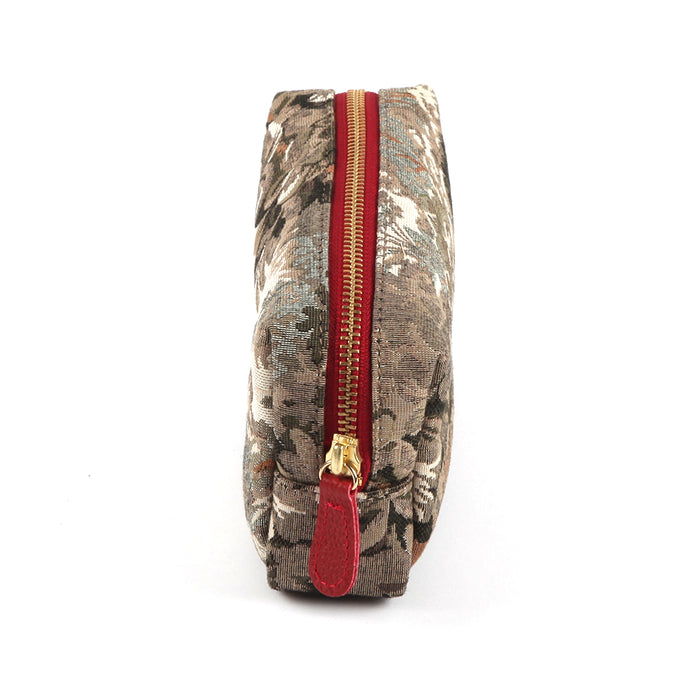 Exquisite Handcrafted Light Weight HQ Cosmetics Pouch by Mogi Bag Store Made in JAPAN Kiryu City