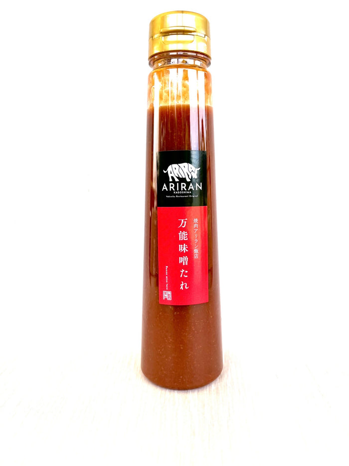 Yakiniku Sauce All-Purpose Soy Sauce & Miso Sauce SET (1 each) 500g Arirang Hanten Made in JAPAN