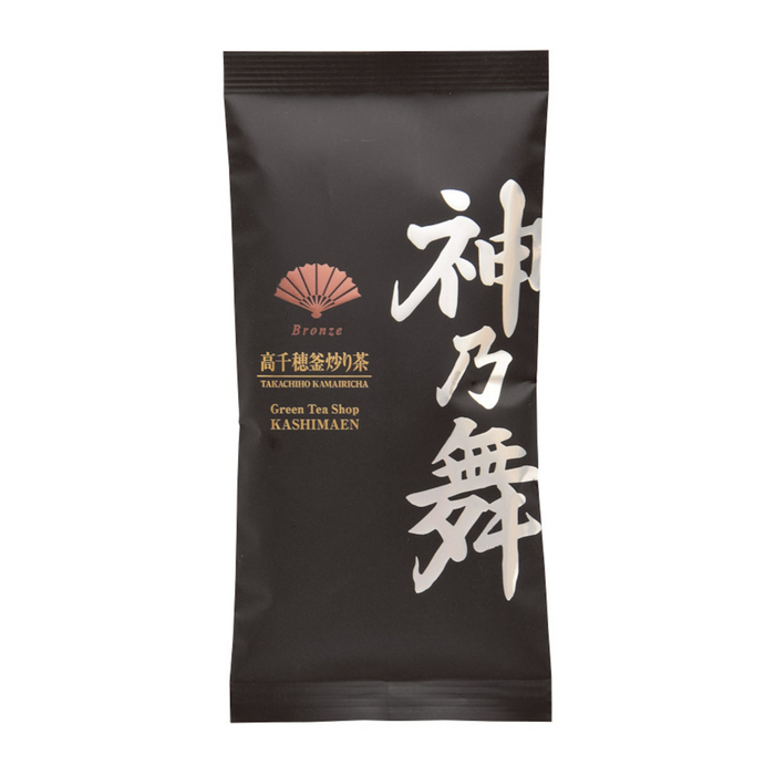 Takachiho Kama-Iri Tea "Kami no Mai Bronze" by Kashimaen Honpo Miyazaki, Japan