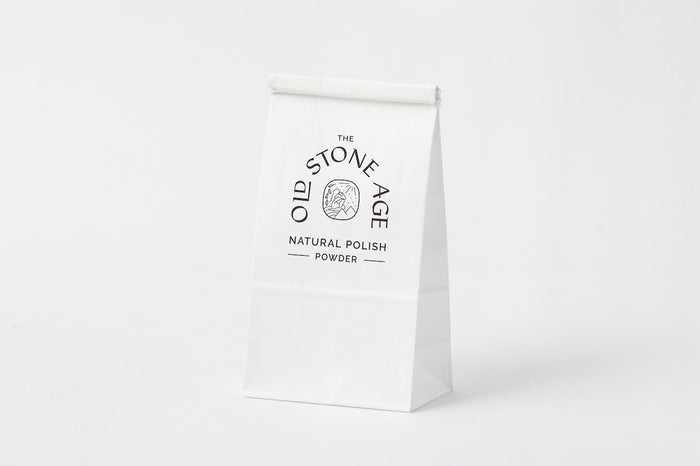THE OLD STONE AGE - Bar & Powder Set - Eco-friendly Cleanser made from a Natural Volcanic Ash from Kagoshima