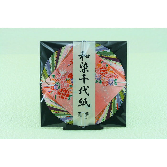 Wazome Chiyogami 10×10cm - Yuzen and Unryu-patterned Washi 30 papers set
