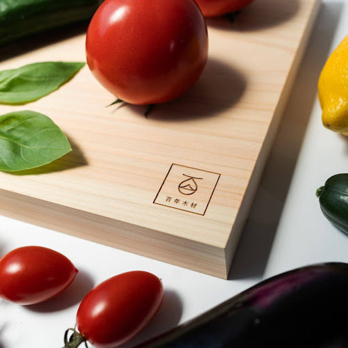 Hare no Hi Cutting Board – Japanese Hinoki Cypress (Ichimatsu, Kasamatsu, Tomoe, Higaki)