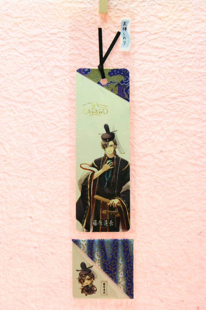 Bookmarks & Triangular Bookmarks (Murasaki Shikibu, Fujiwara no Michinaga, Abe no Seimei, Sei Shonagon, Akiko) Manga-Style Designs