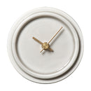 GLAZED CLOCK Ceramic Clock Handmade Tajimi Gifu Send from Japan