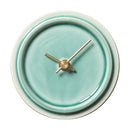 GLAZED CLOCK Ceramic Clock Handmade Tajimi Gifu Send from Japan