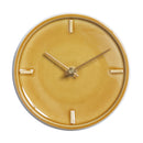 GLAZED CLOCK Ceramic Clock Handmade Tajimi Gifu Send from Japan