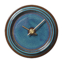GLAZED CLOCK Ceramic Clock Handmade Tajimi Gifu Send from Japan